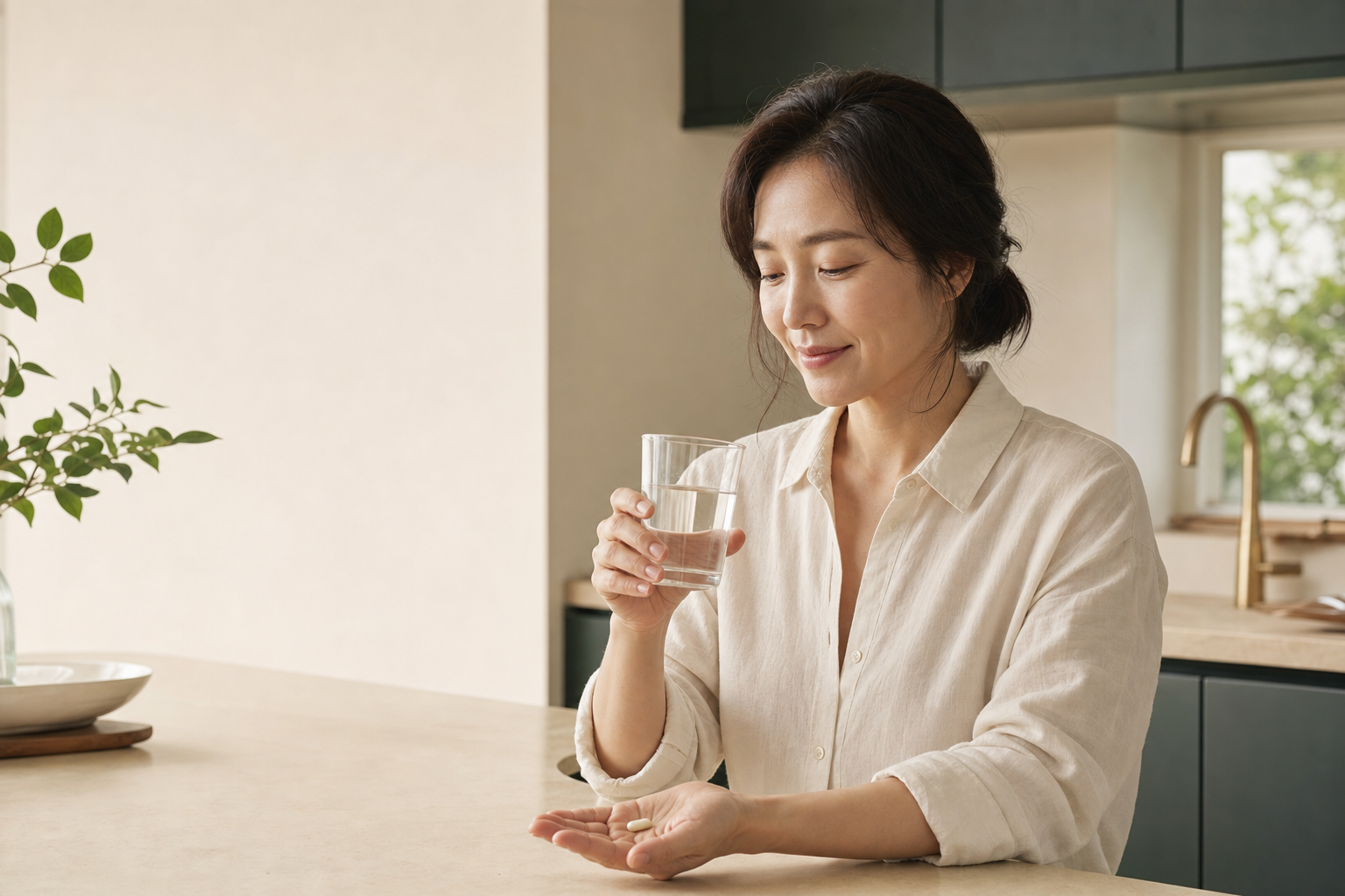 아침 물 한 잔으로 시작하는 장 건강 루틴